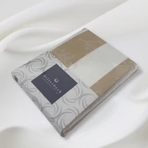 Bianka ágyneműhuzat szürke levél mintás