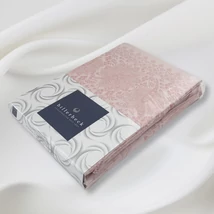 Bianka ágynemű huzat rózsaszín virág motívumos