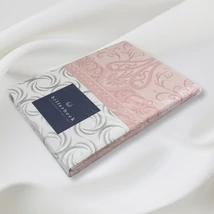 Bianka ágyneműhuzat  rózsaszín mintás