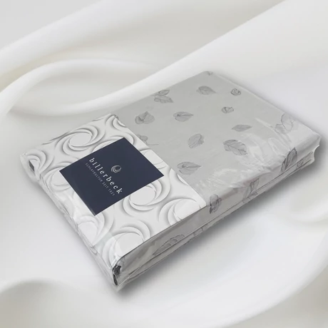 Bianka ágyneműhuzat szürke levél mintás