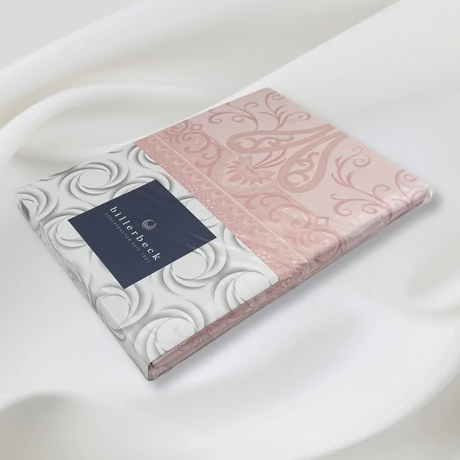 Bianka ágyneműhuzat  rózsaszín mintás