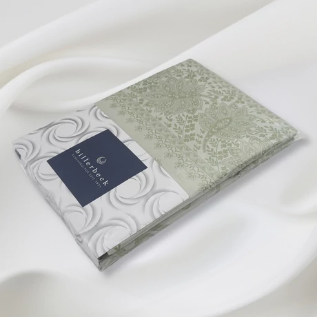 Bianka ágyneműhuzat  zöld mintás