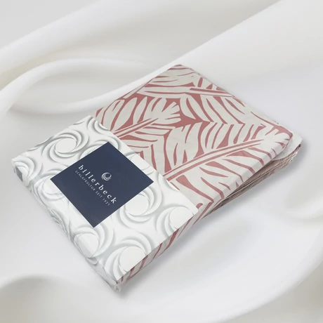 Bianka ágyneműhuzat nagy levél mintás