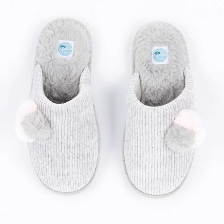 Női papucs - szürke 