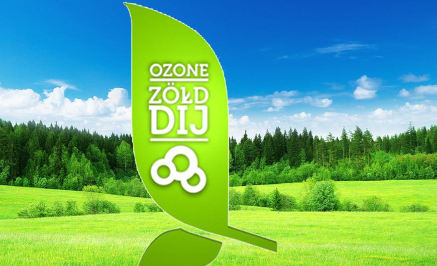 Október 10-én Ozone Zöld-Díj 2018 bronzérmese lettünk
